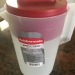 Rubbermaid 1 Gal. Simply Pour Plastic Pitcher with Multi-Function Lid -  Valu Home Centers