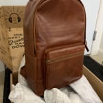 Estate Casual Leather Backpack MBG9242222 Fossil