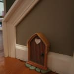 Painted Wood Fairy Doors Set of 3