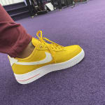 Nike Air Force 1 '07 Low SE Women's Shoes Yellow Ochre-Sail-White dq7582-700, Size: 8.5