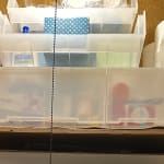 Utility Narrow Stackable Plastic Bins