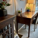 Remi Antique Brass Task Floor Lamp