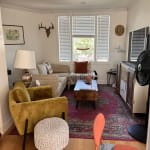 Noelle Oatmeal Woven Sofa and Ottoman