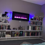 42 Wall Mount Electric Fireplace | Big Lots