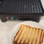 Chefman Panini Press Grill and Gourmet Sandwich Maker Non-Stick Coated  Plates, Opens 180 Degrees to Fit Any Type or Size of Food, Stainless Steel