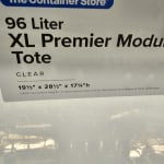 Premier Clear Modular Totes