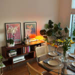 Ashlyn Walnut Brown Wood Bookshelf