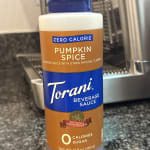 Torani Zero Calorie Pumpkin Beverage Sauce