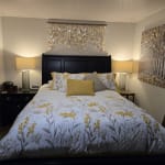 Champagne Capiz Shell And Natural Wood Wall Hanging