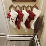 Rounded Mango Wood Accordion Wall Storage