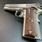 thumbnail image 2 of Pachmayr 1911 Government Signature Wrap-Around Rubber Grip – Finger Grooves – Black – 05008 2 of 2