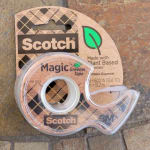 Scotch 3/4W Magic Tape - 18.06 yd Length x 0.75 Width - 1 Core -  Dispenser Included - Handheld Dispenser - Tear Resistant - For Mending,  Splicing - 6 / Pack - Matte - Clear - R&A Office Supplies