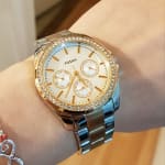 Two-Tone Stainless Steel Watch 