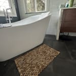 Teak Wood Bath Mat - VisualHunt