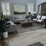 Delaney Dark Pecan Upholstered Chair