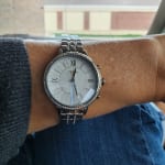 Hybrid Smartwatch Jacqueline Stainless Steel FTW5033 Fossil