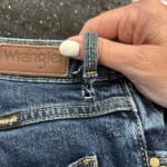 Women's Wrangler Bespoke High Rise Flare Jean in Lily