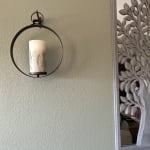 Anna Antique Bronze Candle Wall Sconce - World Market