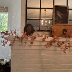 Amber Faux Ginkgo Leaf Garland