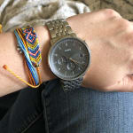 Chase timer chronograph hotsell smoke stainless steel watch