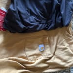 Wrangler® RIGGS Workwear® Long Sleeve 1 Pocket Performance T-Shirt in Oxford Blue