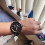 The Commuter Chronograph Brown Leather 