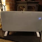 Princess Smart Glass Panel Heater 1500W White | Wickes.co.uk