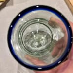 Rocco Blue Margarita Glass Set of 4 by World Market