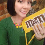 M&M'S® x kate spade new york Charm Huggies | M&M'S
