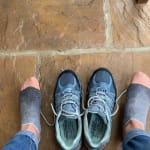 Skechers Trego Lookout Point Waterproof - Zapatillas Trekking Mujer azul