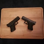 AmeriGlo GL615 CAP Night Sight Set – For Glock 20,21,29,30,31,32,36,40,41 – Front & Rear